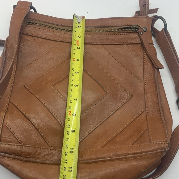 Lucky Brand Brown Leather Crossbody Bag MCB6840K - Picture 13 of 16